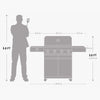 Model 425 | Iconic Fortified Propane Gas Grill with optional smoker box