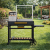5 X 3 FT Heavy-Duty Argentine Santa Maria All-In-One BBQ Grill With Brasero