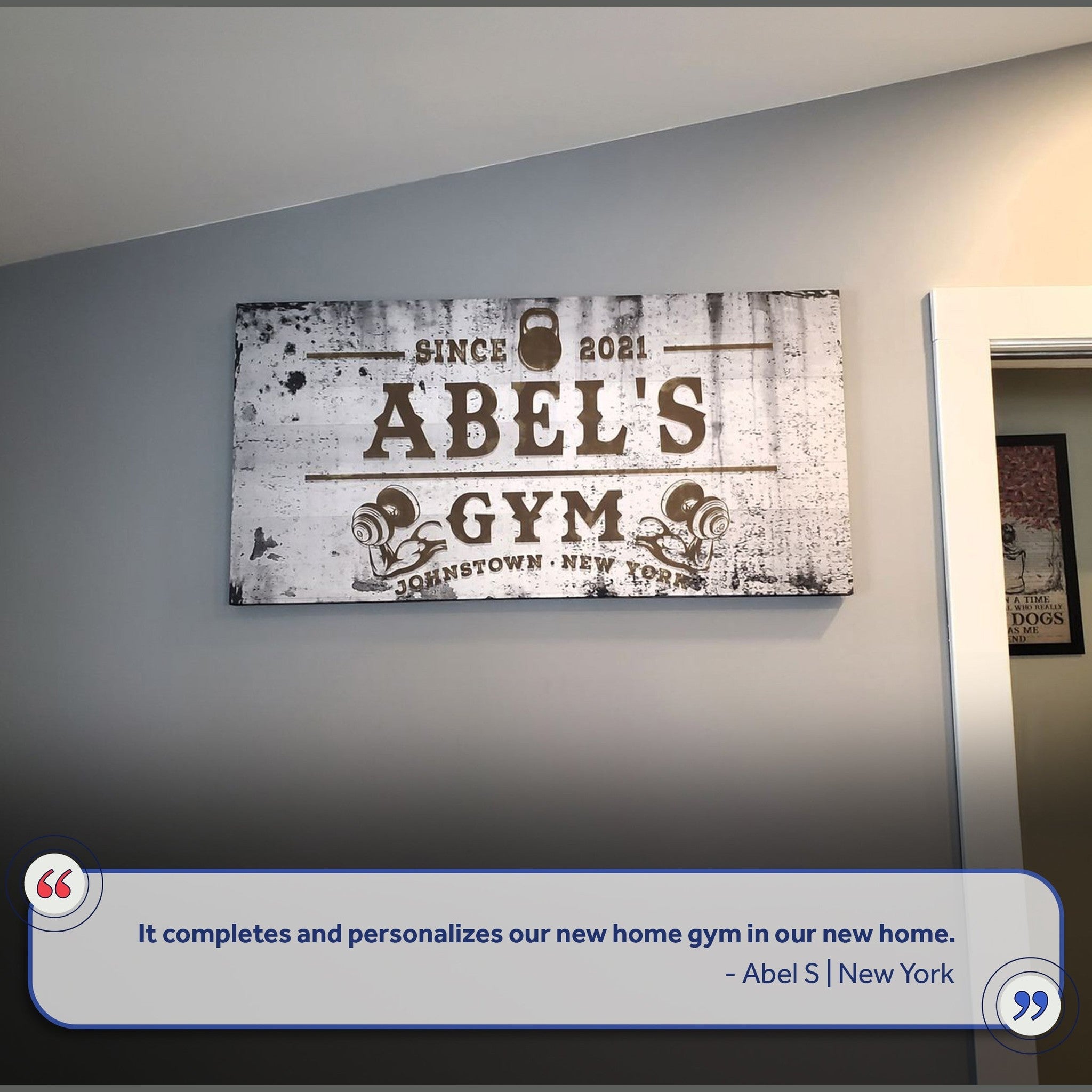 Gym Sign XV