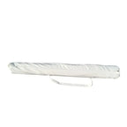 Beige 8.8 Feet Outdoor Aluminum Patio Umbrella Waterproof and Foldable for Courtyard Furniture