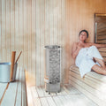 Cilindro UL Certified Electric Sauna Heater With Xenio CX45 Digital Control Panel & Sauna Stones [PC60/80/90/110E]