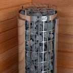 Cilindro UL Certified Electric Sauna Heater With Xenio CX45 Digital Control Panel & Sauna Stones [PC60/80/90/110E]
