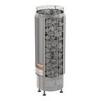 Cilindro UL Certified Electric Sauna Heater With Xenio CX45 Digital Control Panel & Sauna Stones [PC60/80/90/110E]