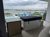 RevX Acrylic X Tub Cold Plunge + LUX High Performance Chiller and Filtration System