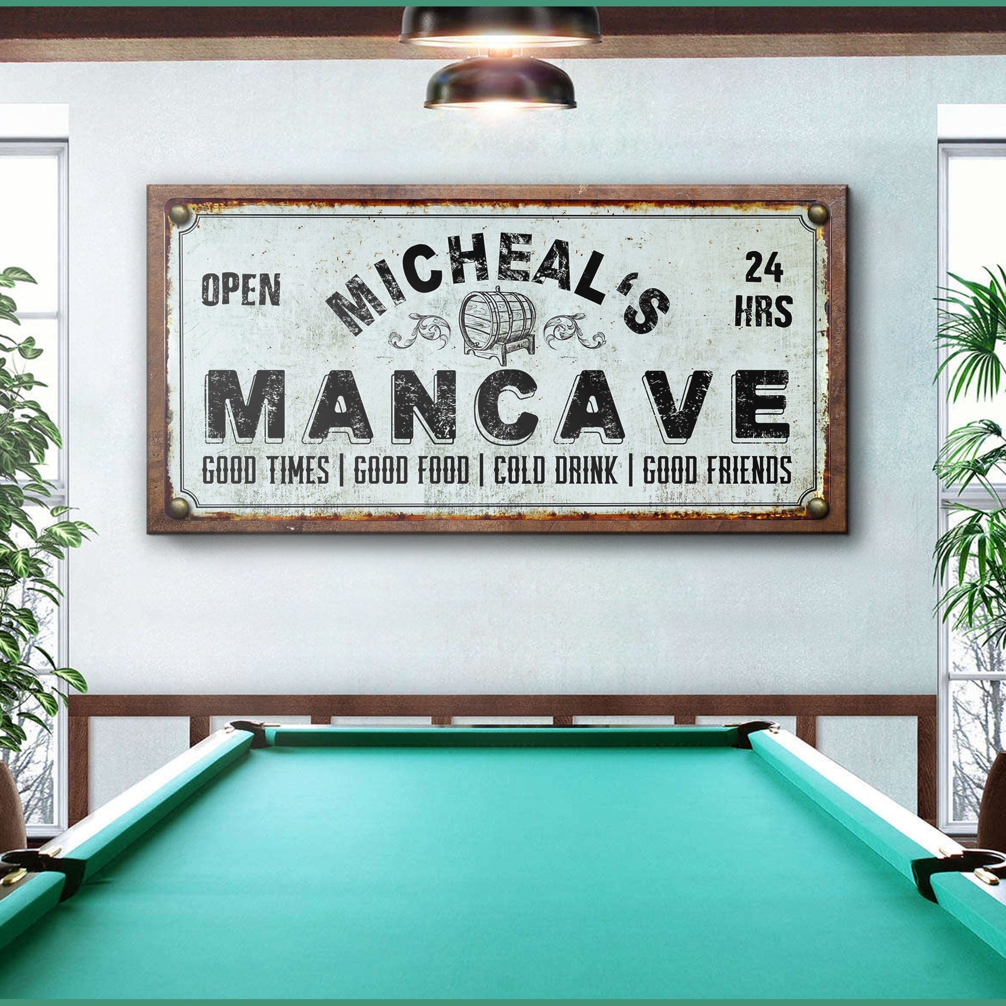 Man Cave Sign