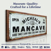 Man Cave Sign