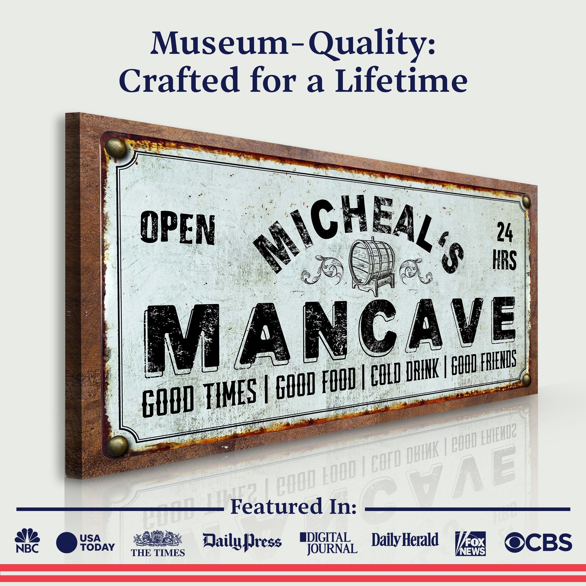 Man Cave Sign