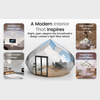 Zomes Pod - 120 sq ft Eco-Friendly Outdoor Office Pod