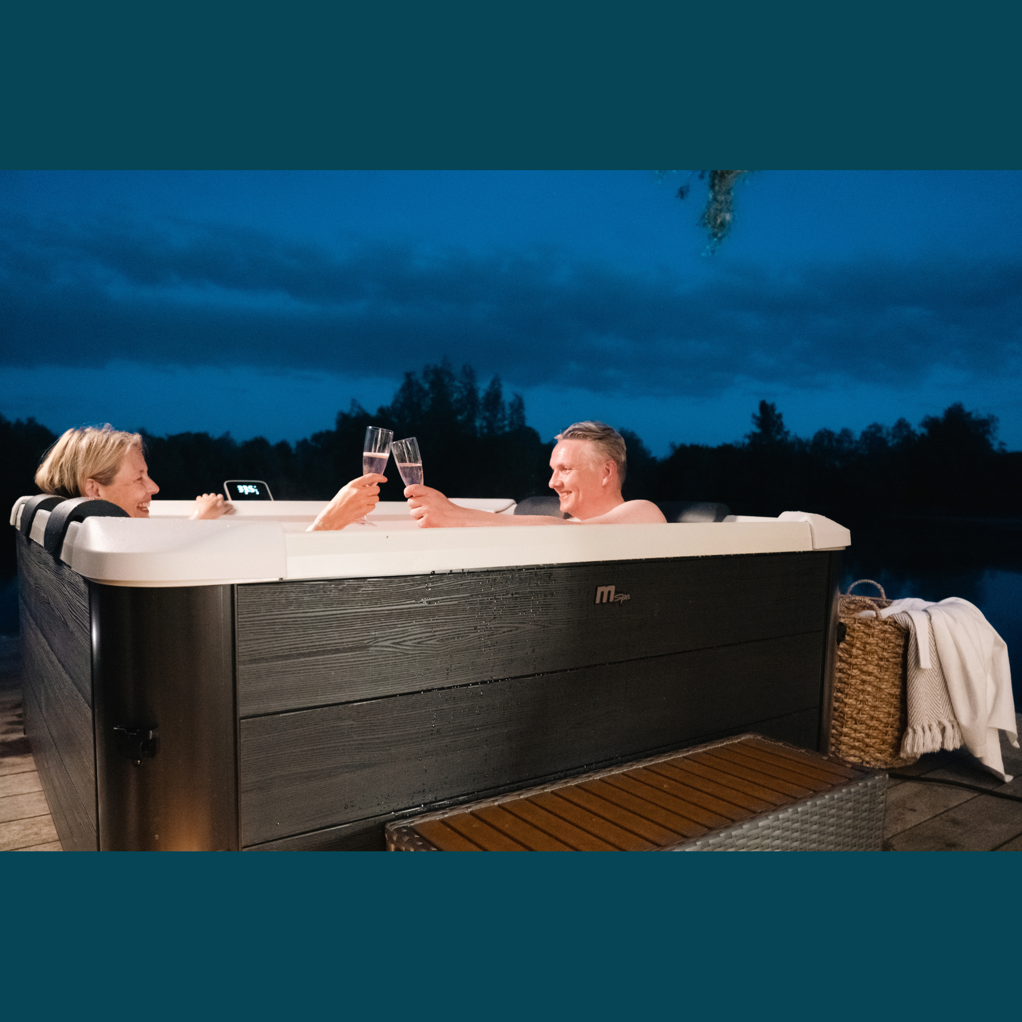 | OSLO | Frame Series | Rigid Hot Tub & Spa | Light up the night | Up to 6 Person