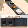 Outdoor Daybed with Adjustable Backrests 2-Person