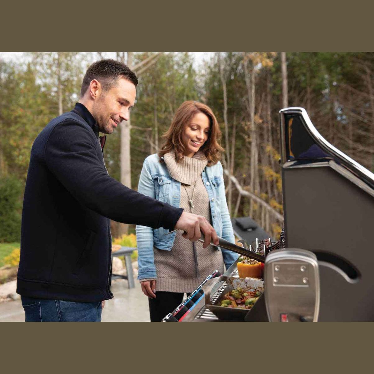 Elite Gas Grill with Smart Technology & Electric Smoker Box