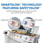 Elite Gas Grill with Smart Technology & Electric Smoker Box
