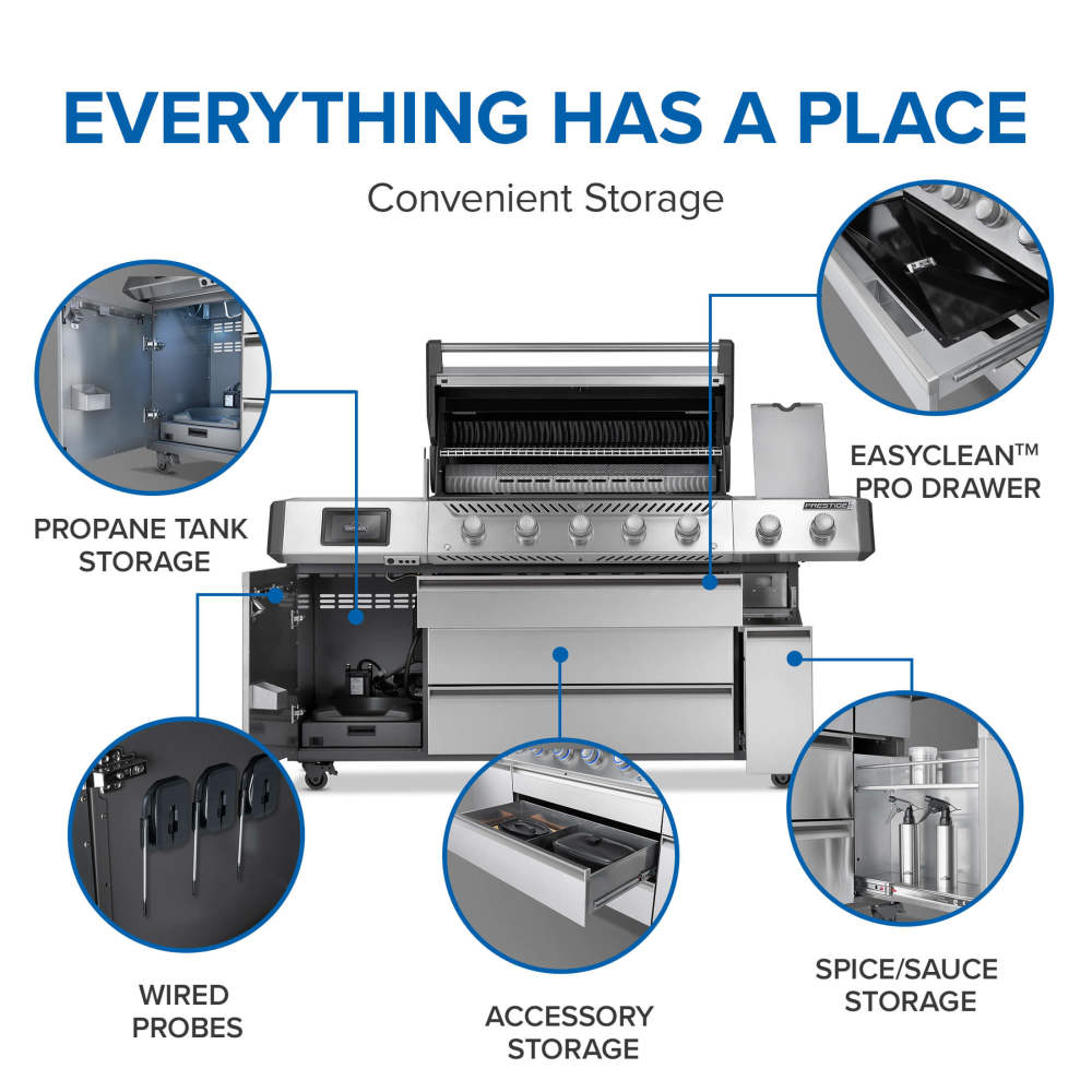 Elite Gas Grill with Smart Technology & Electric Smoker Box