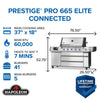 Elite Gas Grill with Smart Technology & Electric Smoker Box