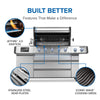 Elite Gas Grill with Smart Technology & Electric Smoker Box