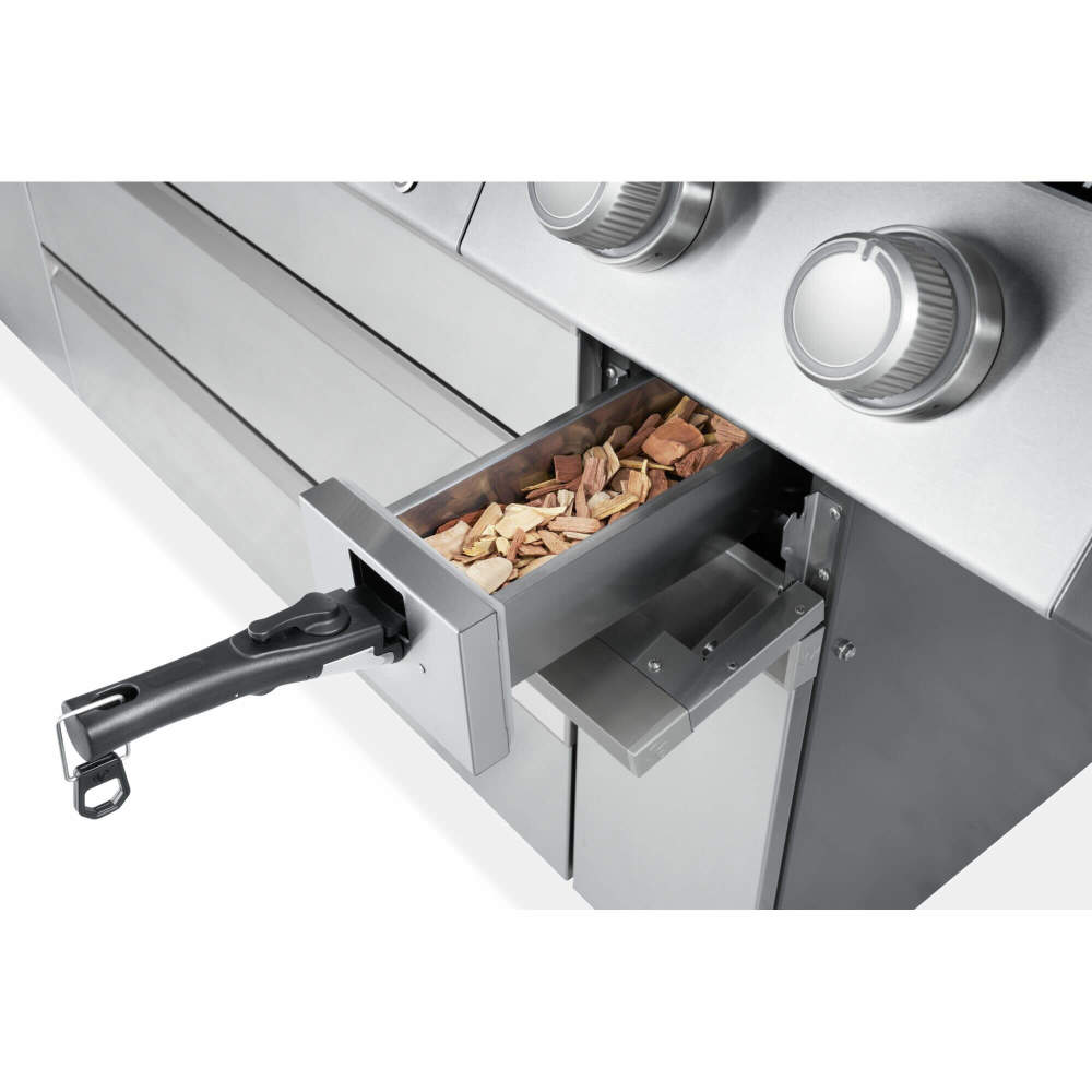 Elite Gas Grill with Smart Technology & Electric Smoker Box