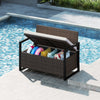 Patio Storage Bench - PE Rattan