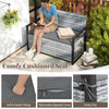 Patio Storage Bench - PE Rattan