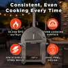 Premium 32-Inch Stainless Steel Wood Fired Pizza Oven [KO-PIZZAOVEN]