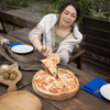 Premium 32-Inch Stainless Steel Dual Fuel Gas Or Wood Fired Pizza Oven