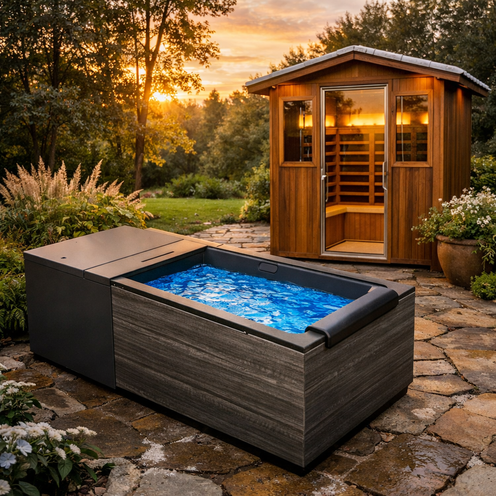 Remedy Place Ice Bath 85 Gallon Smart Temperature Wellness Tub