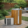 Icetubs IceBarrel Thermowood And Fiberglass Cold Plunge Immersion Tub