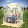Instant Pop-up Sports Tent with Carrying Bag and Floor Mat in 2 sizes