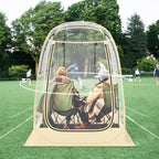 Instant Pop-up Sports Tent with Carrying Bag and Floor Mat in 2 sizes
