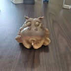 Hippo Pond Spitter Statue Decor Hippo Garden Outdoor Statue Animal Pond Sprinkler Yard Garden Decoration