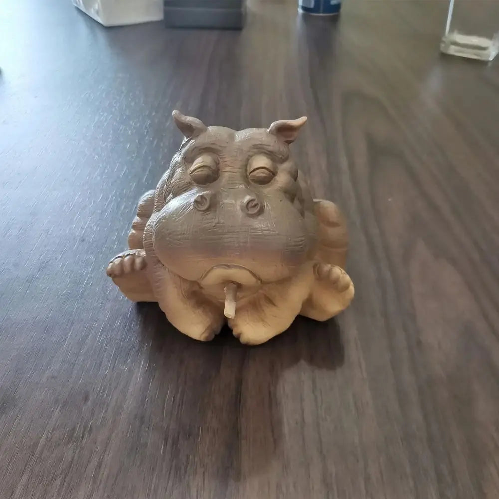 Hippo Pond Spitter Statue Decor Hippo Garden Outdoor Statue Animal Pond Sprinkler Yard Garden Decoration