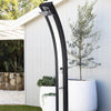 Outdoor Shower - 9 Gallon Solar Heated Shower with Adjustable Temperature Control