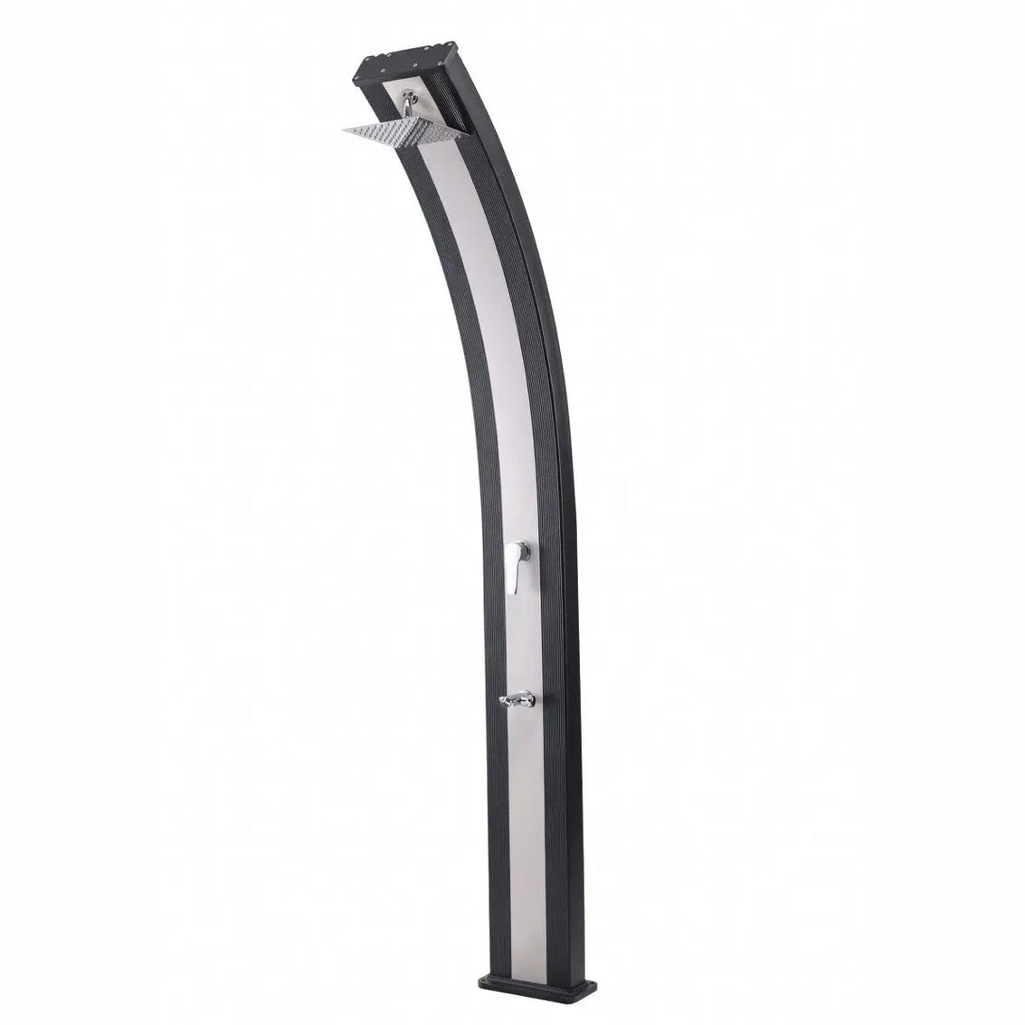 Outdoor Shower - 9 Gallon Solar Heated Shower with Adjustable Temperature Control
