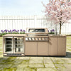 Full Kitchens Offer Complete Outdoor Kitchens, Durable Cabinets Set with Kitchen Islands & Carts, Ensemble Casserole De Cuisine