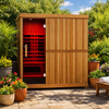 Trinity XL 4-Person Home Infrared & Steam Sauna Combo [FD-KN005]