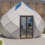 Zomes Pod - 120 sq ft Eco-Friendly Outdoor Office Pod