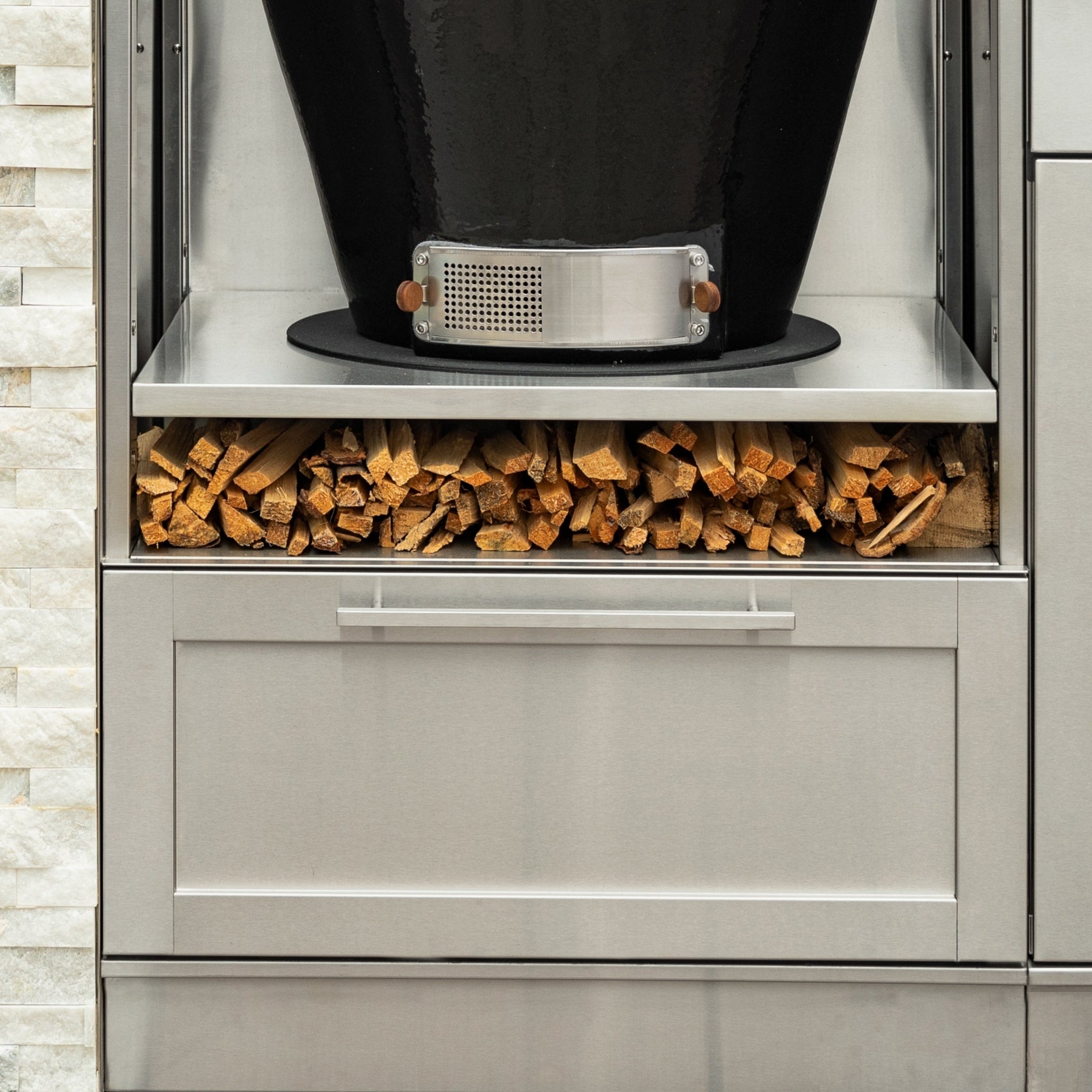 Transform Your Outdoor Space with the Signature Series 6PC Custom Outdoor Kitchen - Premium 304 Stainless Steel & Elegant Shaker Doors