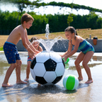 Soccerball water fountain
