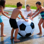 Soccerball water fountain