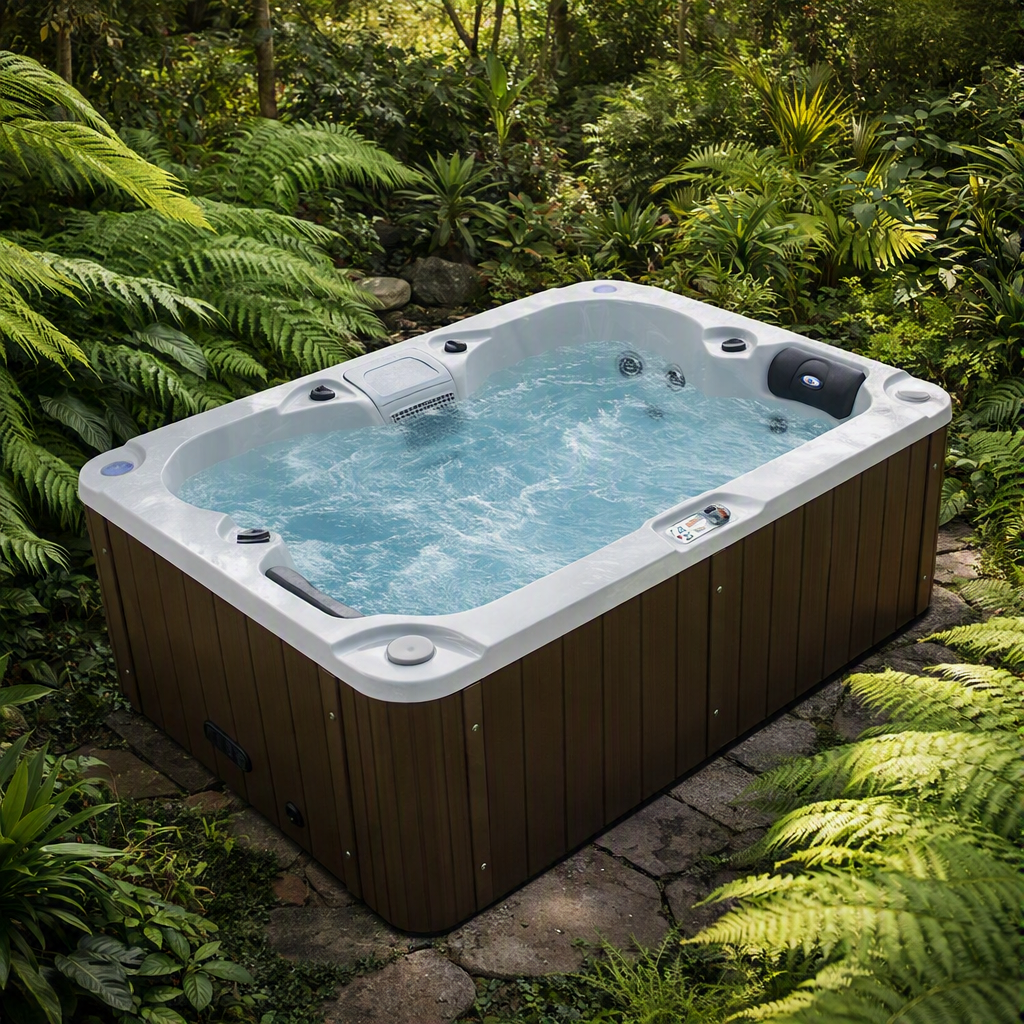 The Vermont 4-Person Plug And Play 20-Jet Spa With Bluetooth Audio [LS4K]