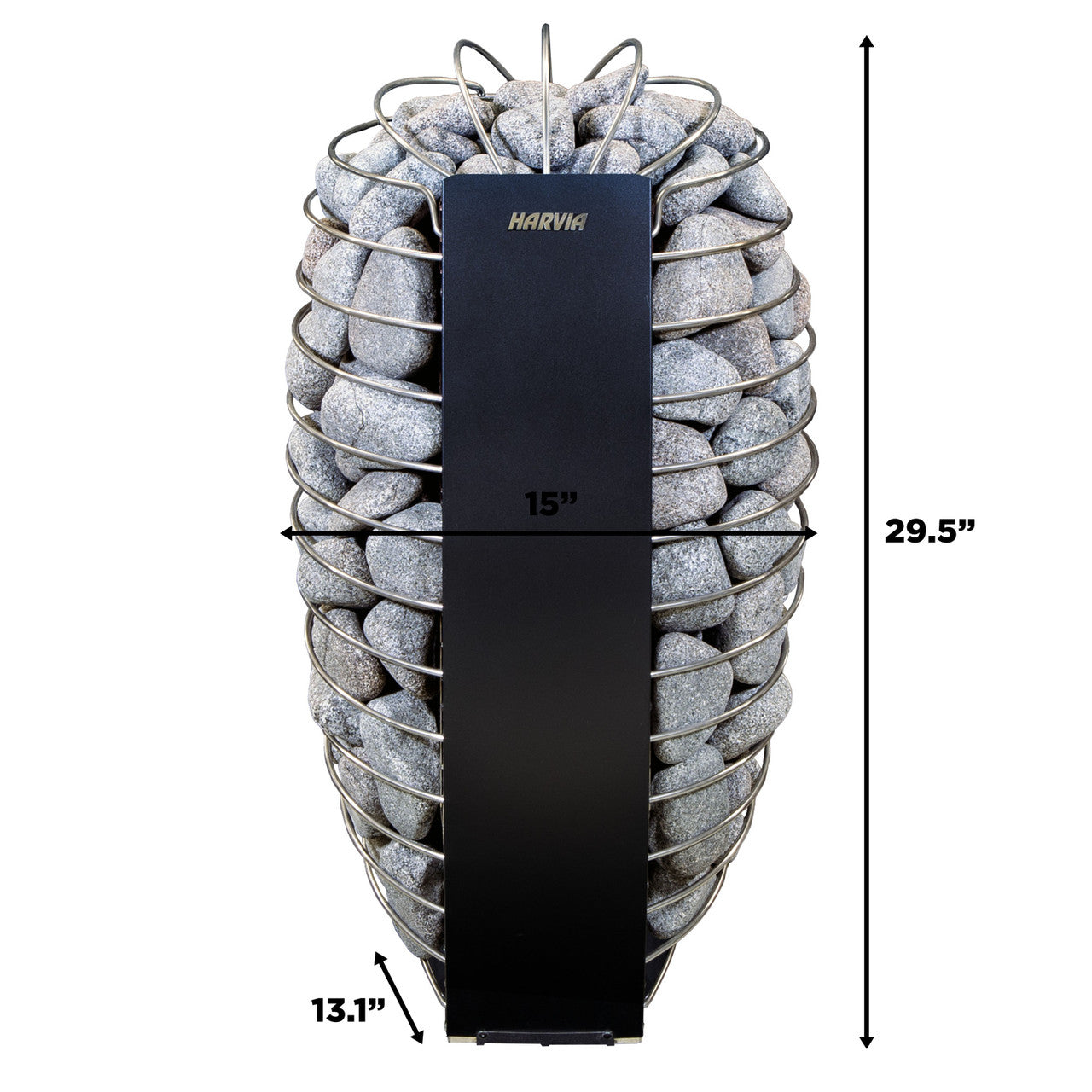 Spirit UL Certified Electric Sauna Heater With Digital Xenio Control Panel, WiFi Remote Control And Stones