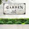Family Garden Sign
