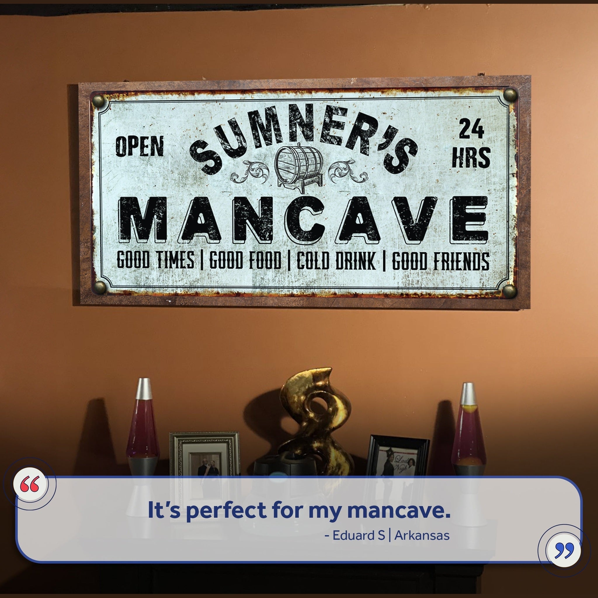 Man Cave Sign