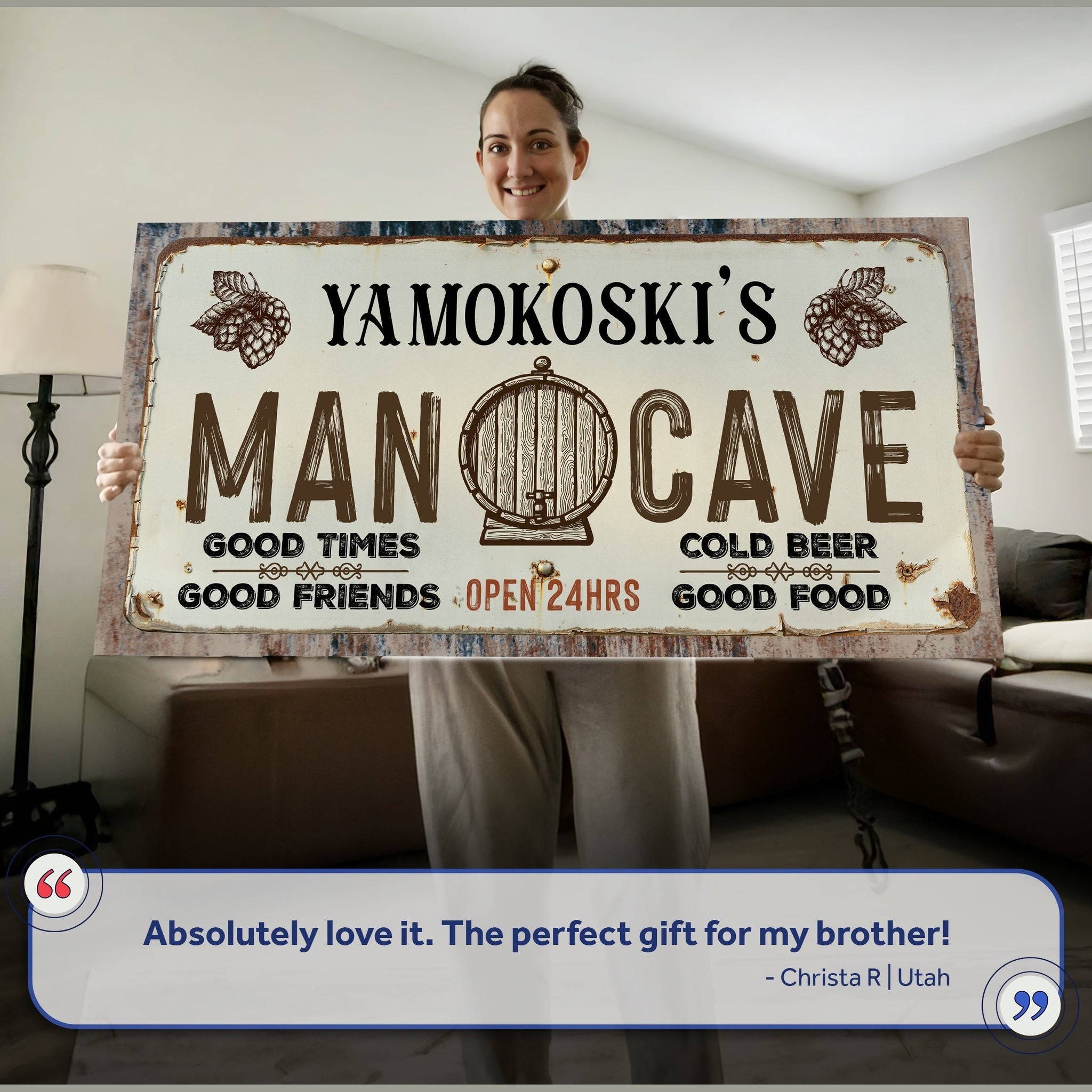 Man Cave Sign III