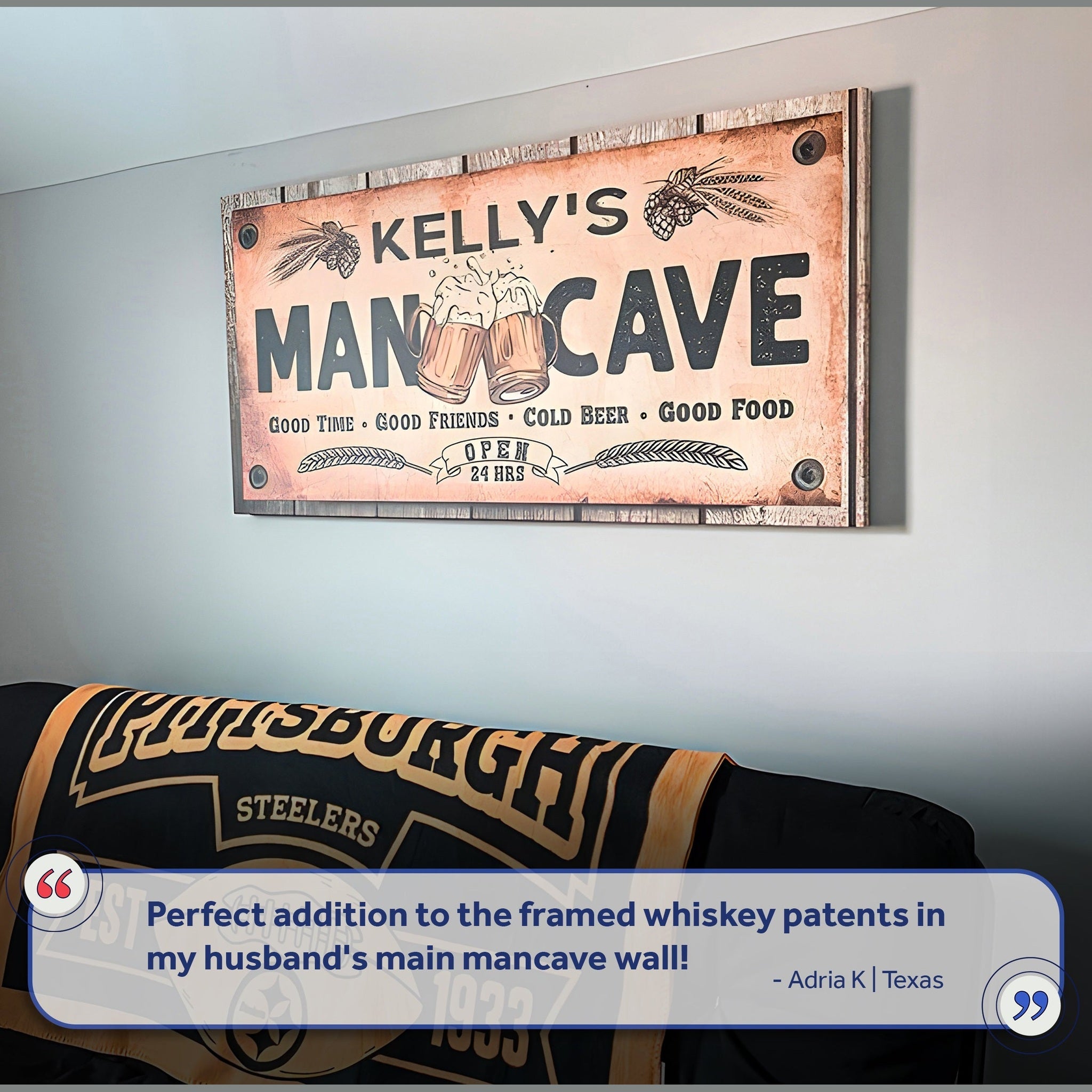 Man Cave Sign IV