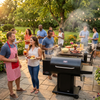 The Irondale USG890 Wood Pellet Grill and Smoker - Black