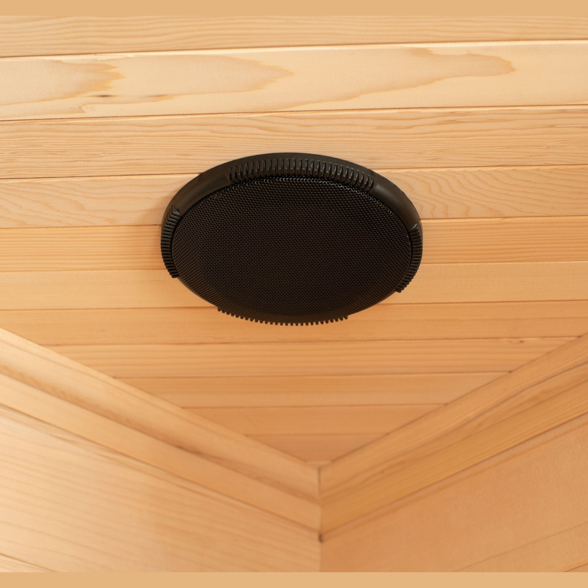 Blisspod, Vienna, Corner Spacious Far Infrared Sauna Canadian Hemlock Ultra Low EMF, 12 Heaters, 4-5 Persons