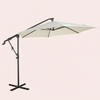 10 ft Cantilever Patio Umbrella with Crank
