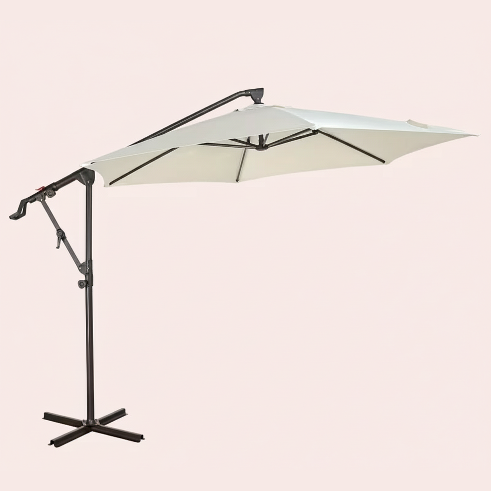 10 ft Cantilever Patio Umbrella with Crank