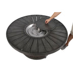 Cassara Resort - Propane Outdoor Fire Table - Brown