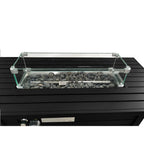 Propane Outdoor Fire Pit Table With Lid Versatile Fuel Options